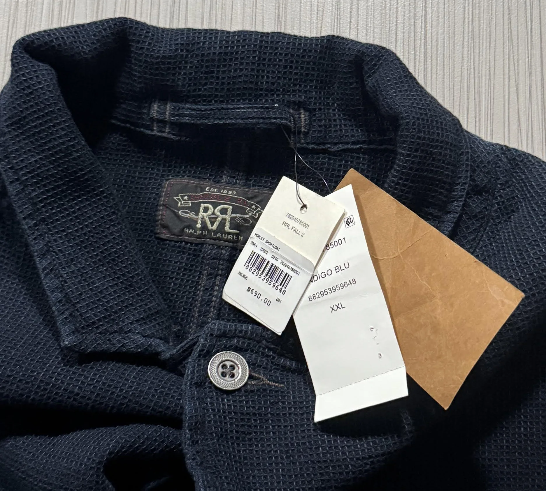 Double RL Morley Sport Coat (Size XXL) NWT — RootsBK